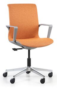 Krzesło biurowe JACK, pomarańczowy