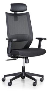 Krzesło biurowe PATTY, czarny