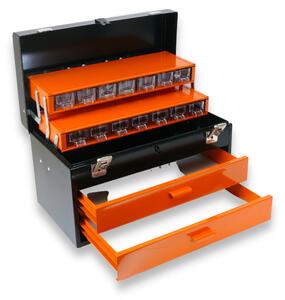 MARS Promocyjny zestaw: Warsztatowa szafka montażowa + metalowa skrzynka na narzędzia