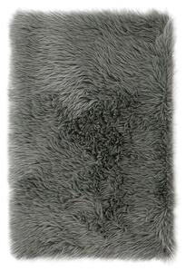 AmeliaHome Skóra Dokka ciemnoszary, 60 x 90 cm, 60 x 90 cm