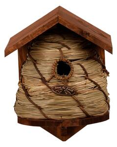 Drewniano-trzcinowa budka dla ptaków Hive – Esschert Design