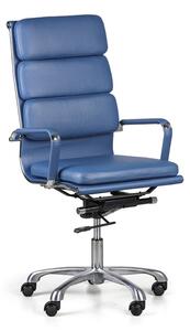 Fotel biurowy MANNY, niebieski