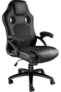 Tectake 403470 fotel biurowy tyson - czarny