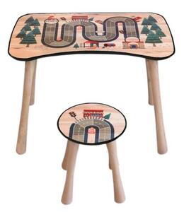 Stolik dziecięcy z krzesełkiem Tor, 65 x 41 x 47 cm