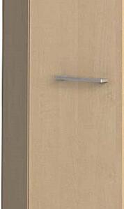 Szafa ubraniowa biurowa PRIMO, 1 półka, drążek do szafy, 1781 x 800 x 500 mm, brzoza