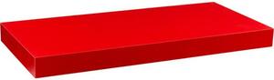 Półka ścienna Stylist Volato, 30 cm, czerwona