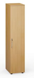 Szafa biurowa z drzwiami PRIMO, 1781 x 400 x 420 mm, buk