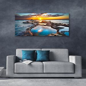 Obraz na Płótnie Morze Słońce Krajobraz