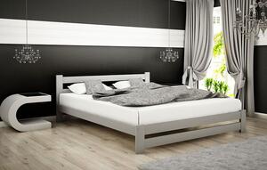 Łóżko drewniane Marsel 140x200 - popiel