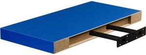 Półka ścienna Stylist Volato, 40 cm, niebieska