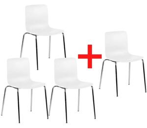 Krzesło konferencyjne DAVE, 3+1 GRATIS, turkusowy