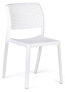 Krzesło konferencyjne NELA, białe