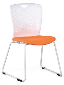 Krzesło plastikowe DOT, zielone, 3+1 GRATIS