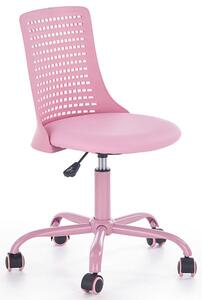 Obrotowy fotel dla dziewczynki Moli - różowy
