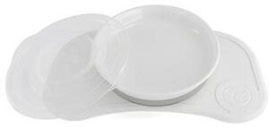 Twistshake Podkładka Click-mat Mini z talerzem, biały