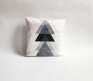 Poszewka na poduszkę Black, 45 x 45 cm, trójkąt