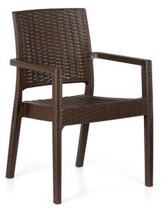 Krzesło ogrodowe RATAS 3+1 GRATIS, imitacja ratanu