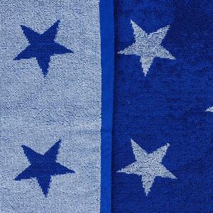 Ręcznik Stars - 70 x 140 cm, król niebieski