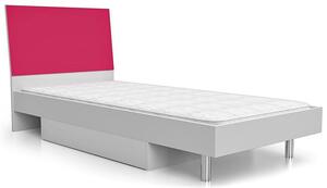 Łóżko dla dziewczynki Kormi 90x200 - różowe