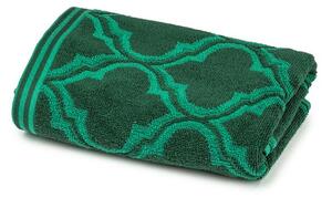 Ręcznik Castle - 50 x 100 cm, zielony