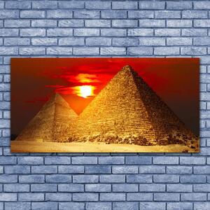 Obraz na Szkle Piramidy Architektura