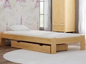Łóżko drewniane Ada 90x200 sosna