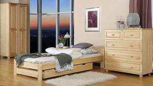 Łóżko drewniane Niwa 90x200 sosna