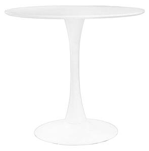 Stół okrągły Catrin - biały
