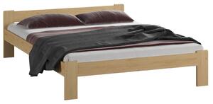 Łóżko drewniane Celinka 140x200 z materacem piankowym