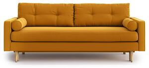 Sofa Esme z funkcją spania, Golden Velvet