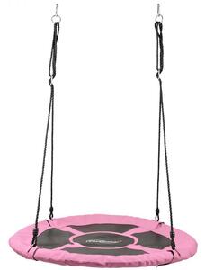 Physionics Huśtawka w kształcie koła, różowa, 100 cm