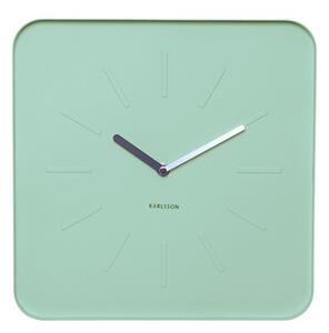 Zegar ścienny CUBE zielony