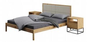 Klasyczne łóżko drewniane Moon