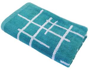 Ręcznik kąpielowy Fina azure, 70 x 140 cm