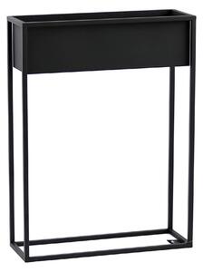 Kwietnik Metalowy Stojak CUBO 80x60cm czarny skrzynka loft 05-05