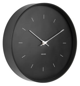 Zegar ścienny BUTTERFLY HANDS czarny 27,5 cm