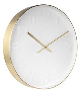 Zegar ścienny MR. WHITE złoty 51 cm