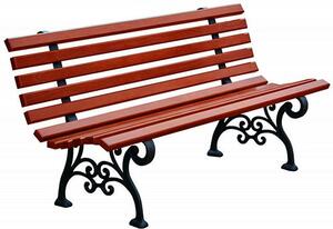 Romantyczna ławka parkowa Halszka 150 cm - 7 kolorów