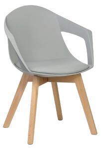 Krzesło LISA szare