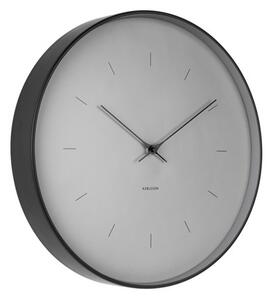 Zegar ścienny BUTTERFLY HANDS szary 37,5 cm