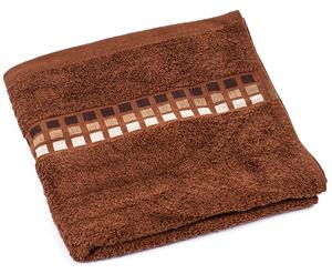 Ręcznik Darwin brązowy, 50 x 100 cm, 50 x 100 cm