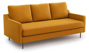 Sofa Abbe 3-osobowa, Golden Velvet