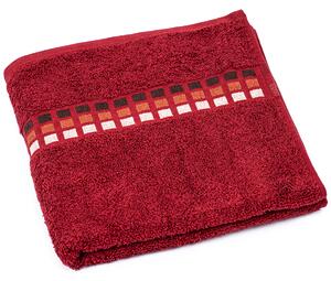 Ręcznik Darwin bordowy, 50 x 100 cm, 50 x 100 cm