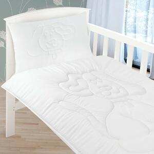 Zestaw kołdry i poduszki dla dzieci Piesek, 90 x 135 cm, 40 x 60 cm