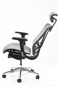 Krzesło biurowe Virginia - szare