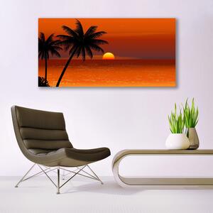 Obraz na Szkle Palma Morze Słońce Krajobraz
