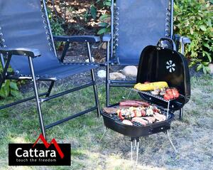 Cattara Grill węglowy CROTONE składany, 45x30x40 cm
