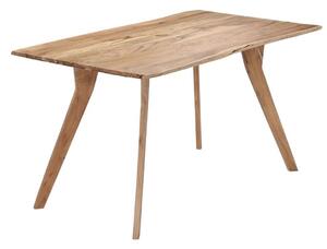 Stół drewniany Notimo 2X – brązowy