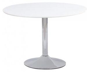 Stół FLAVIO okrągły biały/chrom 90x90 Signal FLAVIO