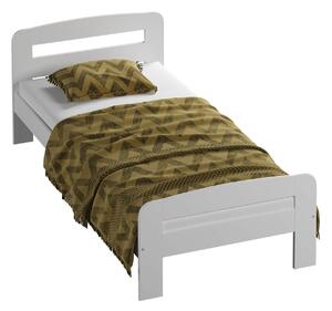 Łóżko drewniane Klaudia 90x200 białe